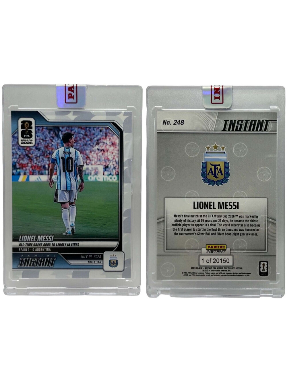 2026 Panini Instant FIFA World Cup #248 Lionel Messi Argentina
